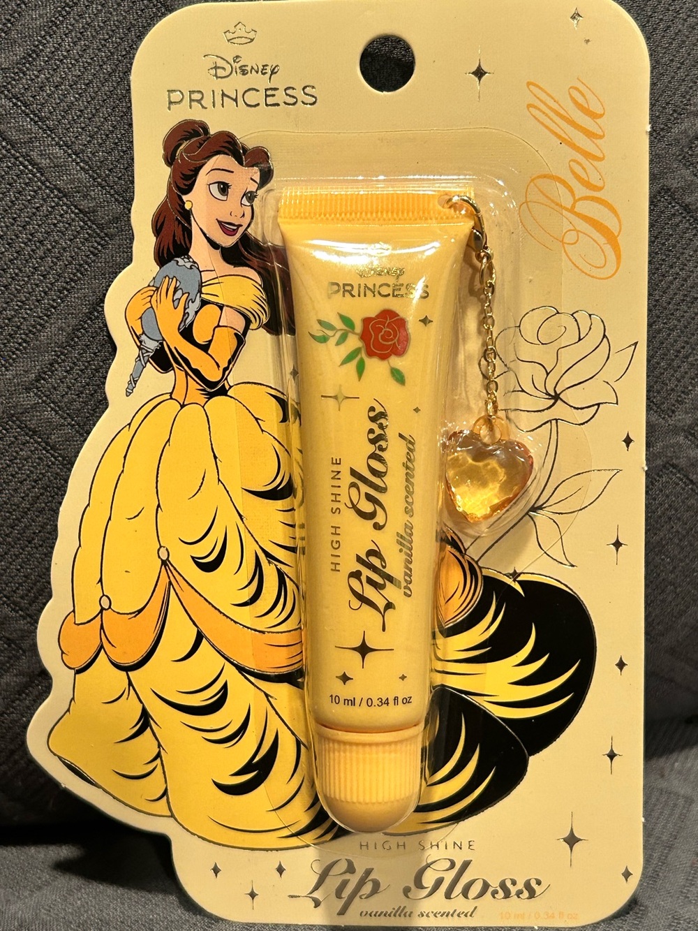 Disney Princess Belle Vanilla Scented High Shine Lip Gloss